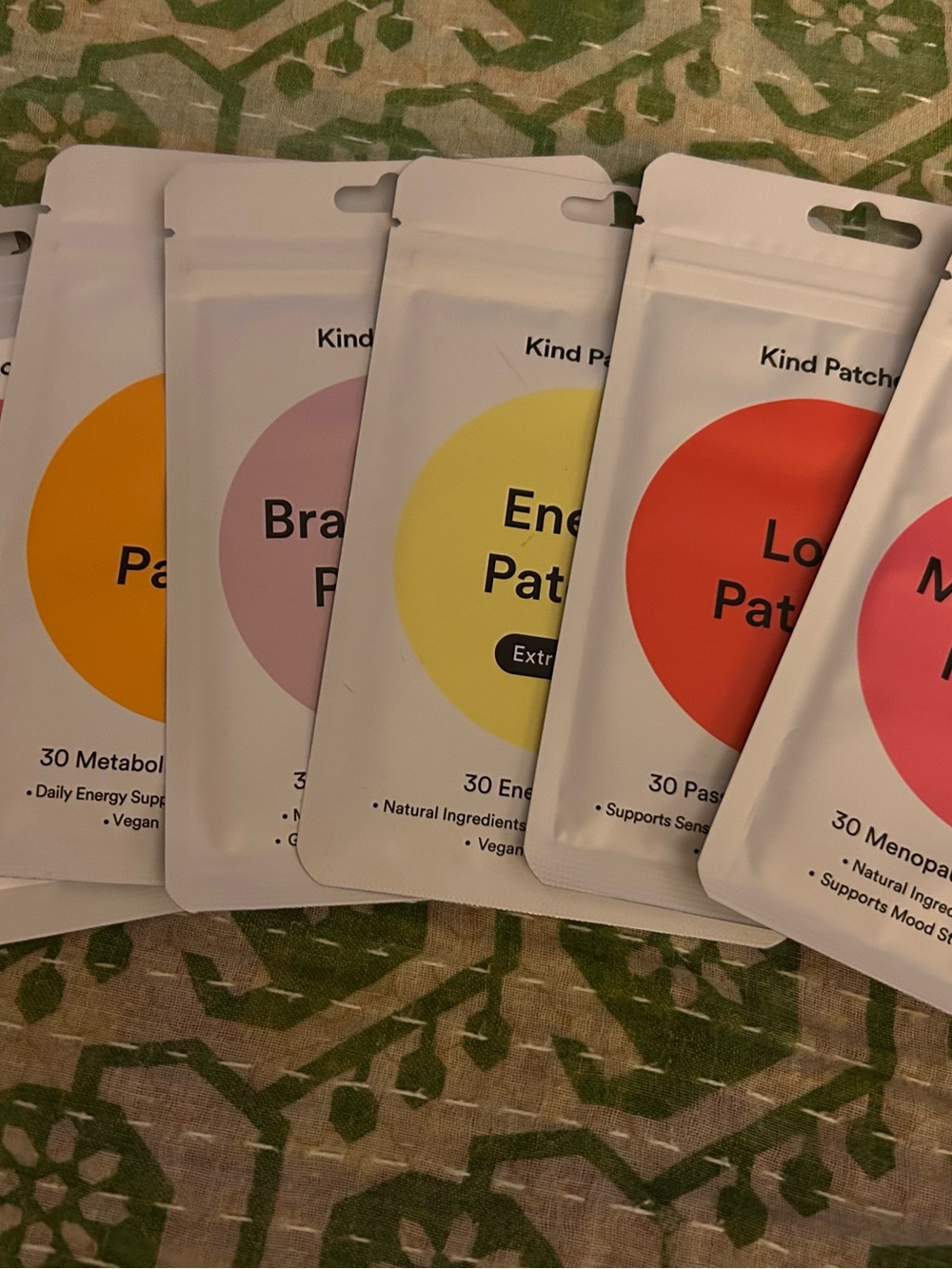Kind Patches Assorted Wellness Patch Pack - Multi Color Circles